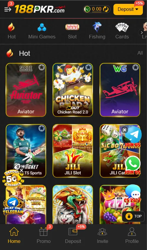 188pkr game 