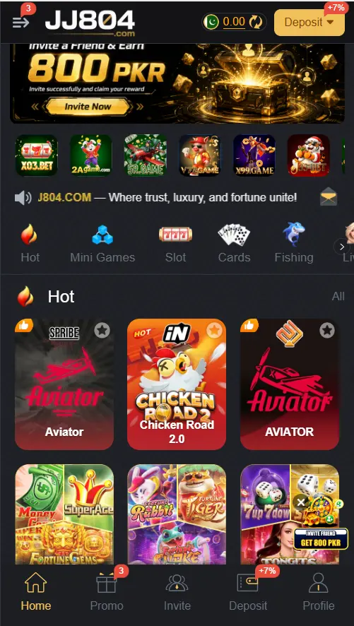 JJ804 Game